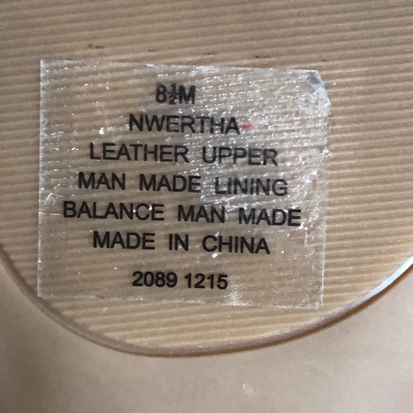 Worn 1x only Nine West wedge sandal rose gold 8.5 - Picture 6 of 6